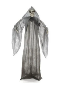 Décor Sur Pied Lumineux Squelette 160cm