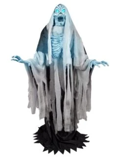 Squelette Géant Sur Pied Animé