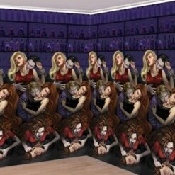 Décoration Murale Géante Vampires