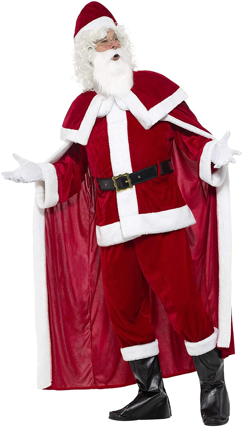 Costume Père Noel Avec Cape 1 Costume Père Noel Avec Cape