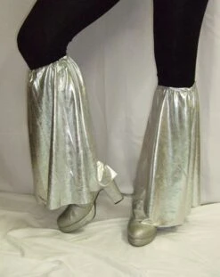 Pattes D'Eph' Lycra Métallisé Argent