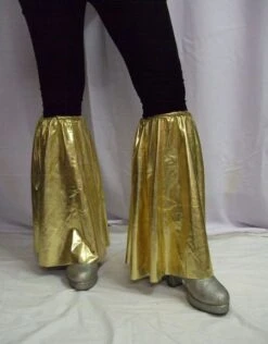 Pattes D'Eph' Lycra Métallisé Doré