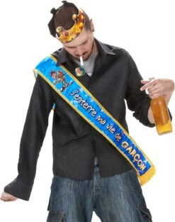 Echarpe J'enterre Ma Vie De Garçon