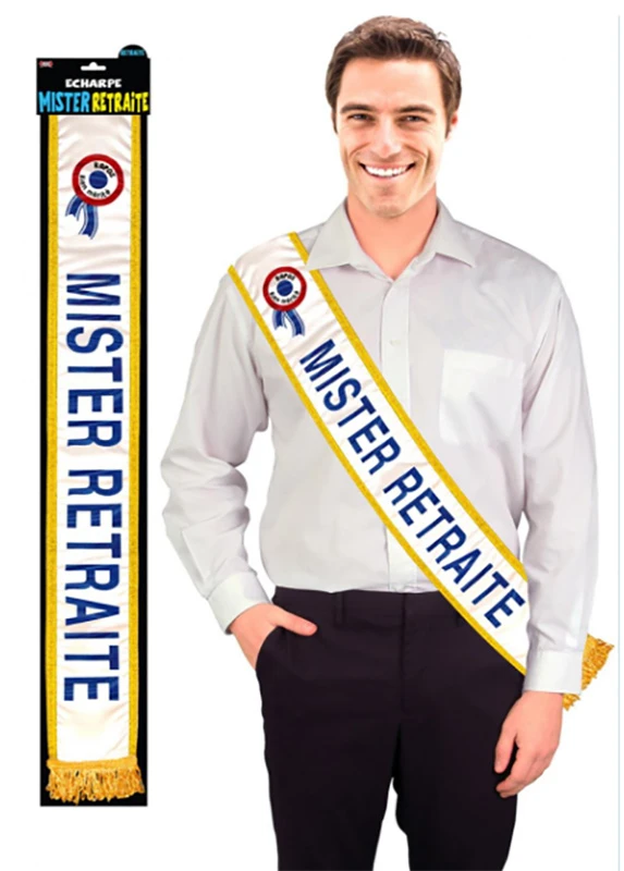 Echarpe Mister Retraite 1 Echarpe Mister Retraite