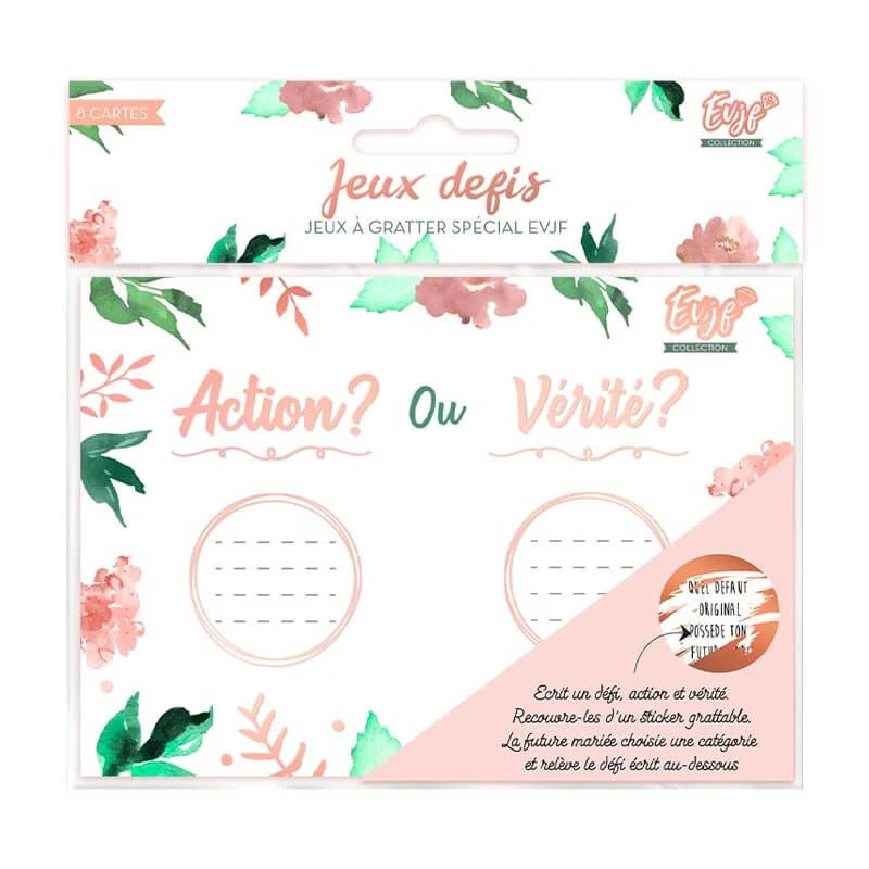 Jeu à Gratter Spécial EVJF 1 Jeu à Gratter Spécial EVJF