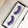 Faux Cils Disco Violets Avec Paillette