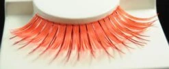 Faux Cils Orange/Métal