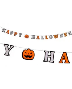 Guirlande Halloween En Feutrine