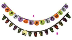 Guirlande Happy Halloween En Carton