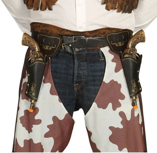 Holster Double Avec Pistolets 1 Holster Double Avec Pistolets