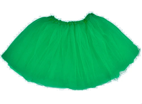 Jupe Tutu En Tulle Vert Brésil Mi Longue 40cm 1 Jupe Tutu En Tulle Vert Brésil Mi Longue 40cm