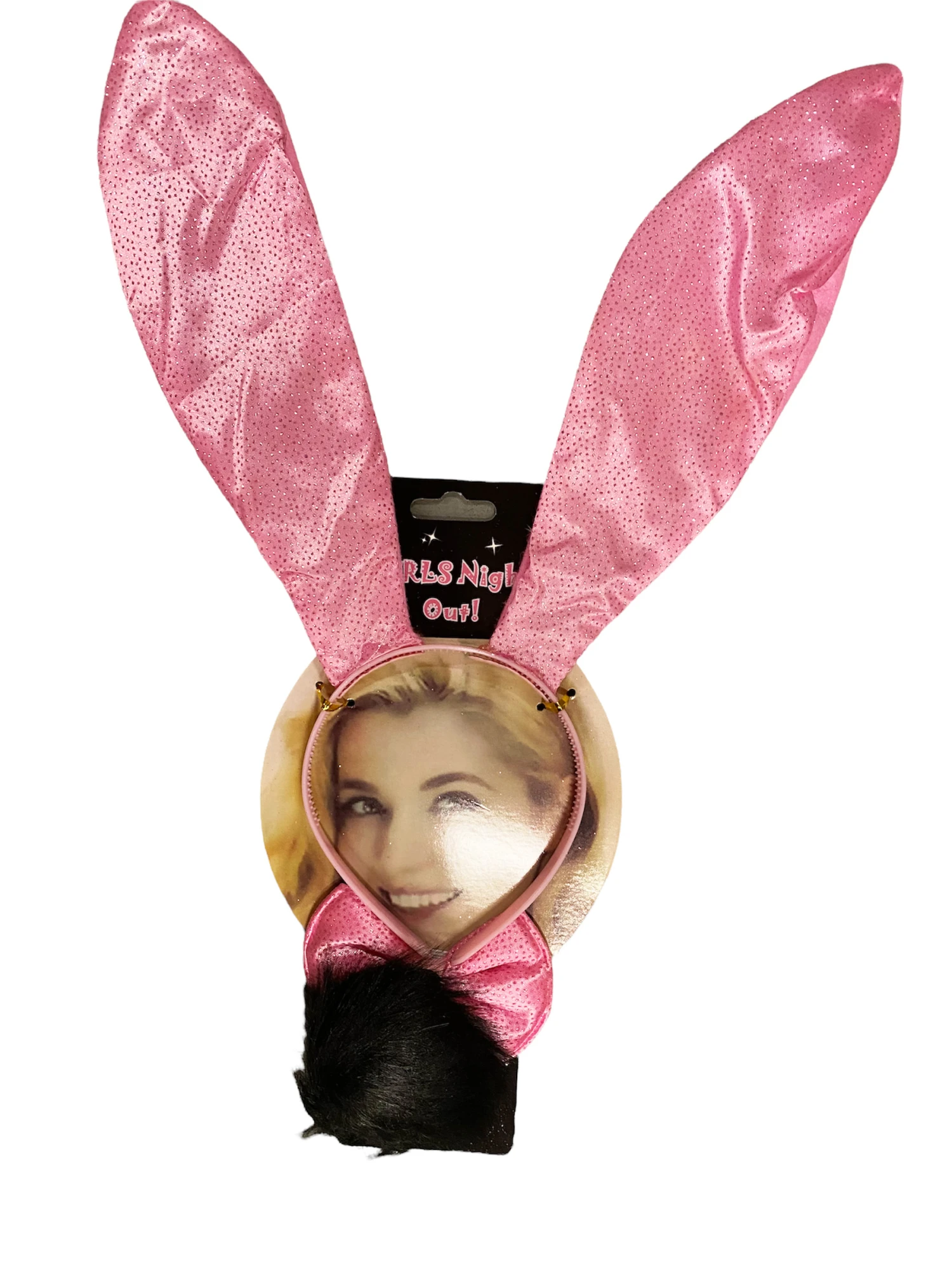 Set Lapin Rose Pailleté 1 Set Lapin Rose Pailleté