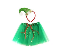 KIT TUTU ET SERRE TETE NOEL
