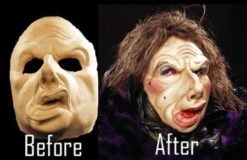 Masque De Femme En Mousse De Latex