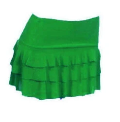 Jupe À Volants Vert Brésil