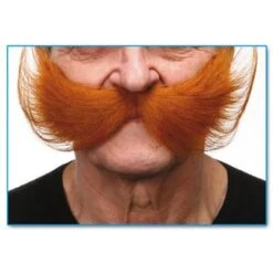 Moustaches Géantes Rousses