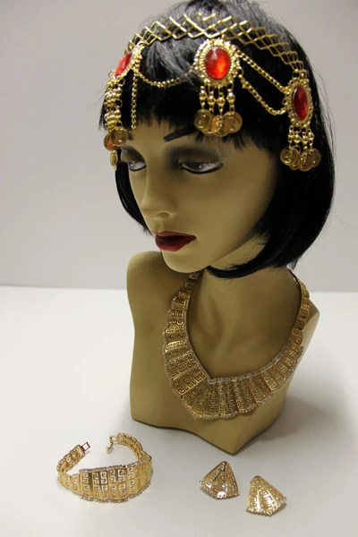 Parure égyptienne 3 Pièces Plaqué Or 1 Parure égyptienne 3 Pièces Plaqué Or