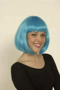 Perruque Charleston Turquoise