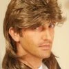 Perruque Mullet Années 80