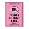Permis Humour Faire Caca