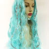Perruque Longue Turquoise