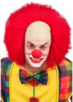 Perruque De Clown Avec Crane