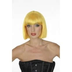 Perruque Cabaret Jaune