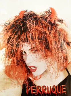 Perruque De Diablesse Rouge