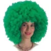 Perruque Bouclée Disco Verte