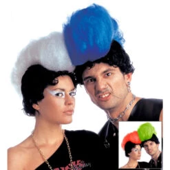 Perruque De Punk Couleur