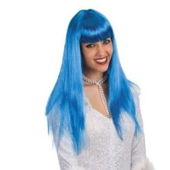 Perruque Manga Bleue