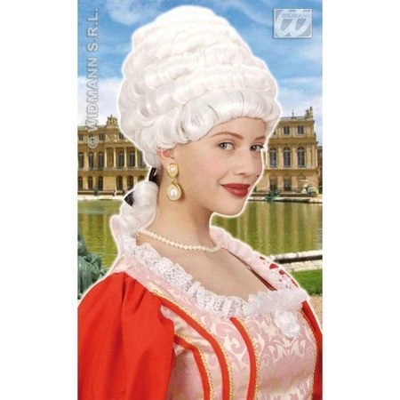 Perruque Marquise Blanche 1 Perruque Marquise Blanche