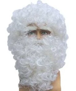 Perruque Et Barbe De Père Noël