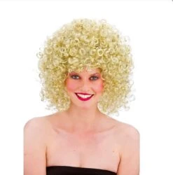 Perruque Disco Perm Blonde