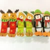 6 Pinces à Linge Thème Noel