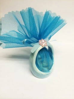 Ballotin Dragées Panier Bleu