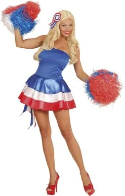 Pompon Bicolore Bleu Blanc Rouge -Netbootic pompon bleu blanc rouge france 1