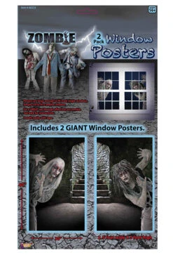 2 Décors Géants Zombie