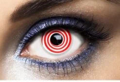 Lentilles De Contact Psycho Red