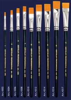 Pinceau Plat Kryolan 6