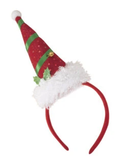 Serre Tête Avec Mini Bonnet De Noel