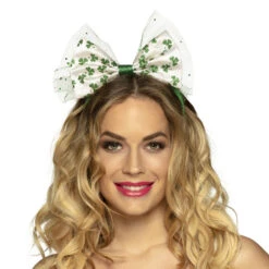 Serre Tête Avec Noeud St Patrick