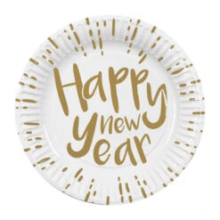 10 Assiettes Happy New Year