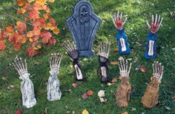 Set De 2 Bras Squelette à Planter