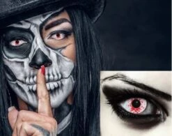 Lentilles De Contact Splash Blood -Netbootic splash blood