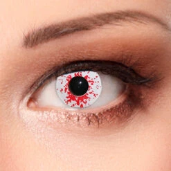 Lentilles De Contact Splash Blood