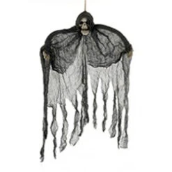 Suspension Squelette Grise 52 Cm