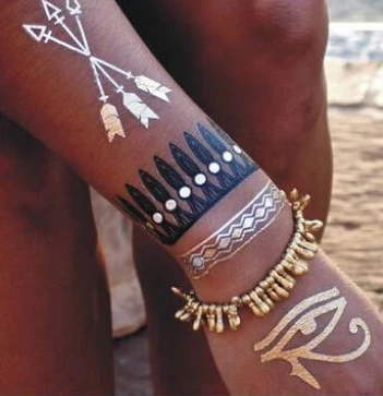 Tatouages Metallisés Indiens 2 Tatouages Metallisés Indiens – Image 2