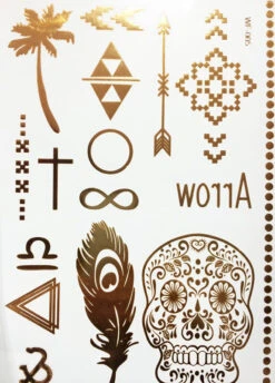 Tatouages Metallisés