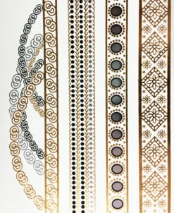 Tattoos Etniques Métallisés